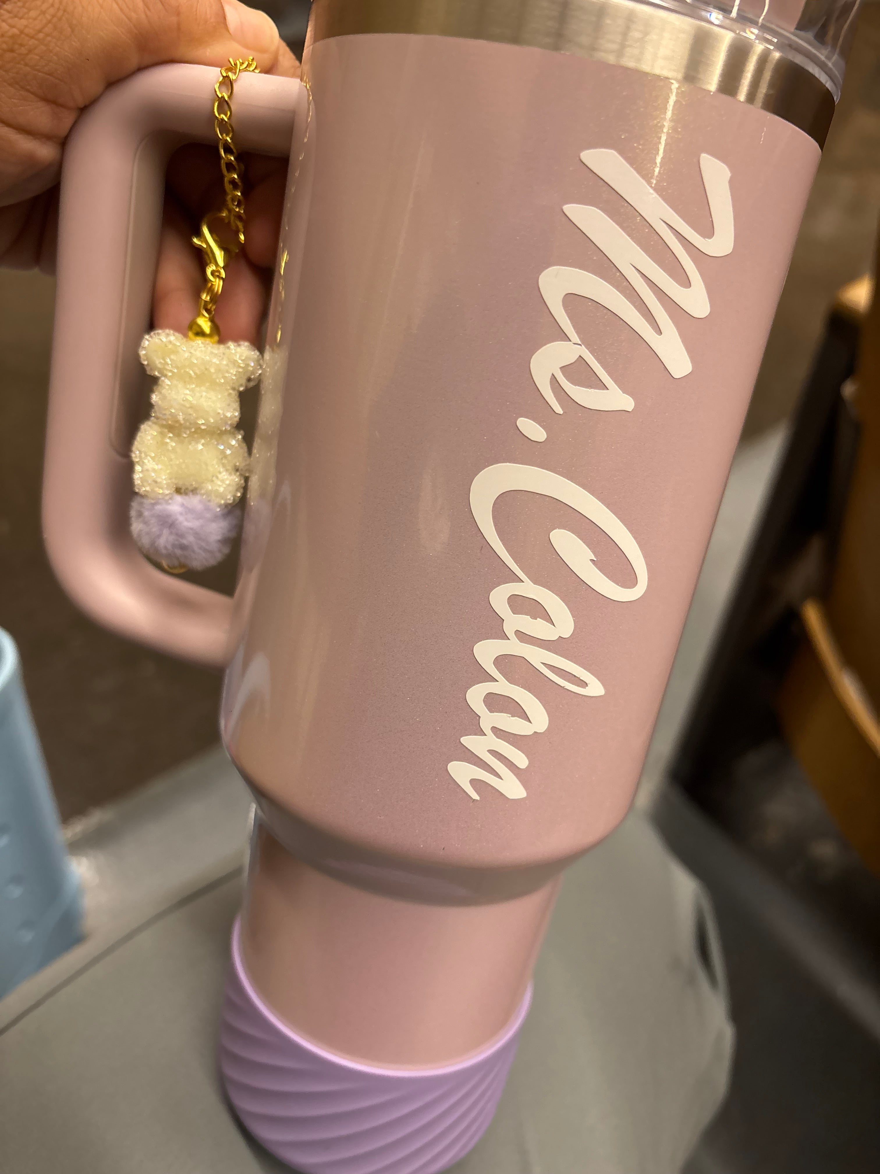 Custom Hanging Cup Charms