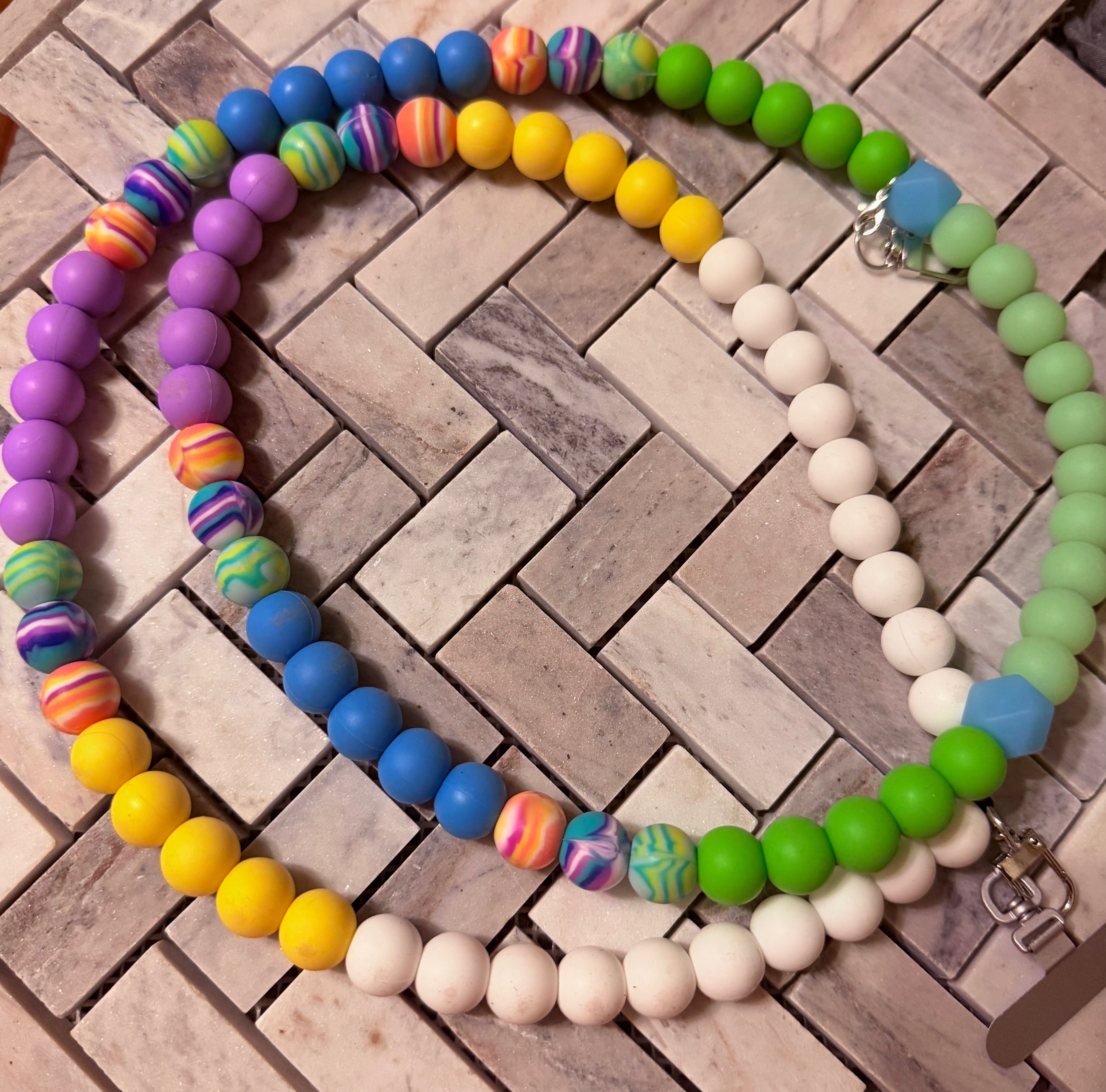 Beaded Crossbody Lanyard/Phone Holder